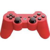 Controle Dual Shock Bluetooth p/ PS3 - Dazz Vermelho